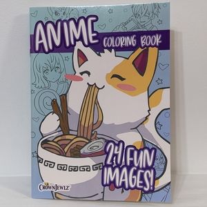 NEW Anime Coloring Book